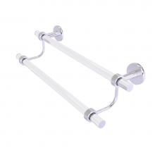 Allied Brass CV-72-24-SCH - Clearview Collection 24 Inch Double Towel Bar