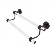 Allied Brass CV-72-36-ABZ - Clearview Collection 36 Inch Double Towel Bar