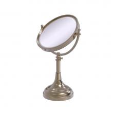 Allied Brass DM-1/3X-PEW - Height Adjustable 8 Inch Vanity Top Make-Up Mirror 3X Magnification