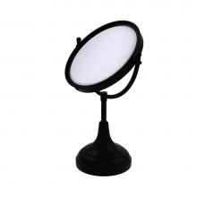 Allied Brass DM-2/3X-BKM - 8 Inch Vanity Top Make-Up Mirror 3X Magnification