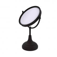 Allied Brass DM-2/4X-ORB - 8 Inch Vanity Top Make-Up Mirror 4X Magnification