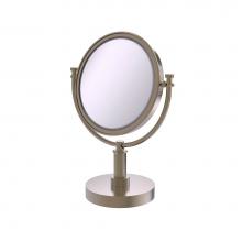 Allied Brass DM-4/2X-PEW - 8 Inch Vanity Top Make-Up Mirror 2X Magnification