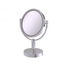 Allied Brass DM-4/5X-PC - 8 Inch Vanity Top Make-Up Mirror 5X Magnification
