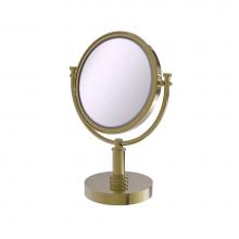 Allied Brass DM-4D/3X-UNL - 8 Inch Vanity Top Make-Up Mirror 3X Magnification