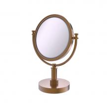 Allied Brass DM-4D/4X-BBR - 8 Inch Vanity Top Make-Up Mirror 4X Magnification