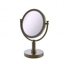 Allied Brass DM-4G/5X-ABR - 8 Inch Vanity Top Make-Up Mirror 5X Magnification