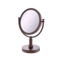 Allied Brass DM-4T/2X-CA - 8 Inch Vanity Top Make-Up Mirror 2X Magnification