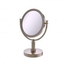 Allied Brass DM-4T/5X-PEW - 8 Inch Vanity Top Make-Up Mirror 5X Magnification