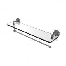 Allied Brass DT-1PT/22-GYM - Dottingham Collection Paper Towel Holder with 22 Inch Glass Shelf