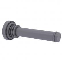 Allied Brass DT-24-1-GYM - Dottingham Collection Horizontal Reserve Roll Toilet Paper Holder - Matte Gray