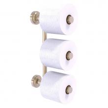 Allied Brass DT-24-3-PEW - Dottingham Collection 3 Roll Reserve Roll Toilet Paper Holder - Antique Pewter