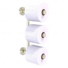 Allied Brass DT-24-3-PNI - Dottingham Collection 3 Roll Reserve Roll Toilet Paper Holder - Polished Nickel