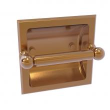 Allied Brass DT-24C-BBR - Dottingham Collection Recessed Toilet Paper Holder