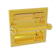 Allied Brass DT-24C-PB - Dottingham Collection Recessed Toilet Paper Holder