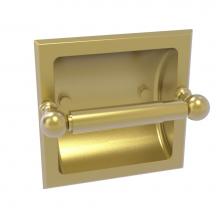 Allied Brass DT-24C-SBR - Dottingham Collection Recessed Toilet Paper Holder