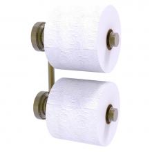 Allied Brass DT-24-RR-2-ABR - Dottingham Collection 2 Roll Reserve Roll Toilet Paper Holder - Antique Brass