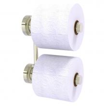 Allied Brass DT-24-RR-2-PNI - Dottingham Collection 2 Roll Reserve Roll Toilet Paper Holder - Polished Nickel