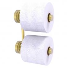 Allied Brass DT-24-RR-2-SBR - Dottingham Collection 2 Roll Reserve Roll Toilet Paper Holder - Satin Brass