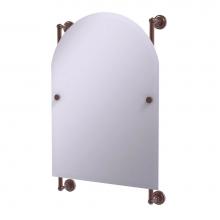 Allied Brass DT-27-94-CA - Dottingham Collection Arched Top Frameless Rail Mounted Mirror
