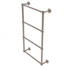 Allied Brass DT-28T-24-PEW - Dottingham Collection 4 Tier 24 Inch Ladder Towel Bar with Twisted Detail