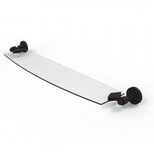 Allied Brass DT-33/18-ORB - Dottingham Collection 18 Inch Glass Shelf