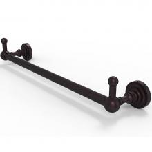 Allied Brass DT-41-18-PEG-ABZ - Dottingham Collection 18 Inch Towel Bar with Integrated Hooks