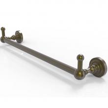 Allied Brass DT-41-30-PEG-ABR - Dottingham Collection 30 Inch Towel Bar with Integrated Hooks