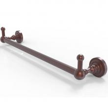 Allied Brass DT-41-36-PEG-CA - Dottingham Collection 36 Inch Towel Bar with Integrated Hooks