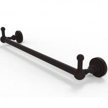 Allied Brass DT-41-36-PEG-ORB - Dottingham Collection 36 Inch Towel Bar with Integrated Hooks