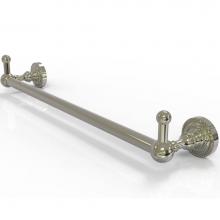 Allied Brass DT-41-36-PEG-PNI - Dottingham Collection 36 Inch Towel Bar with Integrated Hooks