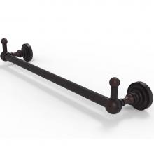 Allied Brass DT-41-36-PEG-VB - Dottingham Collection 36 Inch Towel Bar with Integrated Hooks