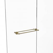 Allied Brass DT-41-BB-24-UNL - Dottingham Collection 24 Inch Back to Back Shower Door Towel Bar