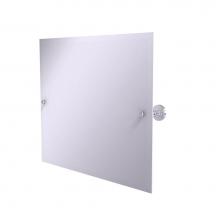 Allied Brass DT-93-SCH - Frameless Landscape Rectangular Tilt Mirror with Beveled Edge