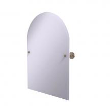 Allied Brass DT-94-PEW - Frameless Arched Top Tilt Mirror with Beveled Edge