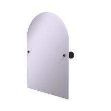 Allied Brass DT-94-VB - Frameless Arched Top Tilt Mirror with Beveled Edge