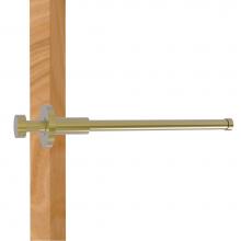 Allied Brass FR-23-SBR - Fresno Collection Retractable Pullout Garment Rod