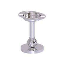 Allied Brass GL-55-PC - Vanity Top Toothbrush and Tumbler Holder