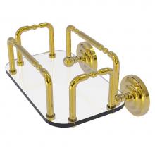 Allied Brass GT-2-QN-PB - Que New Wall Mounted Guest Towel Holder