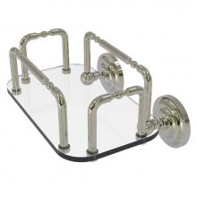 Allied Brass GT-2-QN-PNI - Que New Wall Mounted Guest Towel Holder