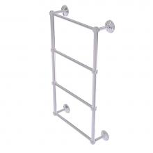 Allied Brass MC-28D-24-PC - Monte Carlo Collection 4 Tier 24 Inch Ladder Towel Bar with Dotted Detail