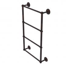 Allied Brass MC-28T-30-VB - Monte Carlo Collection 4 Tier 30 Inch Ladder Towel Bar with Twisted Detail