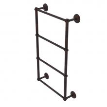 Allied Brass MC-28T-36-VB - Monte Carlo Collection 4 Tier 36 Inch Ladder Towel Bar with Twisted Detail
