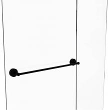 Allied Brass MC-41-SM-30-BKM - Monte Carlo Collection 30 Inch Shower Door Towel Bar