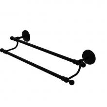Allied Brass MC-72/24-BKM - Monte Carlo Collection 24 Inch Double Towel Bar