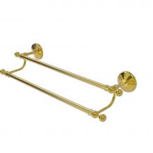 Allied Brass MC-72/36-PB - Monte Carlo Collection 36 Inch Double Towel Bar