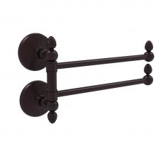 Allied Brass MC-GTB-2-ABZ - Monte Carlo Collection 2 Swing Arm Towel Rail