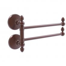 Allied Brass MC-GTB-2-CA - Monte Carlo Collection 2 Swing Arm Towel Rail