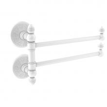 Allied Brass MC-GTB-2-WHM - Monte Carlo Collection 2 Swing Arm Towel Rail