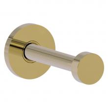 Allied Brass MD-22-UNL - Modern Retractable Wall Hook - Unlacquered Brass