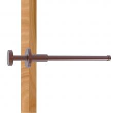 Allied Brass MD-23-CA - Modern Style Pullout Retractable Garment Rod